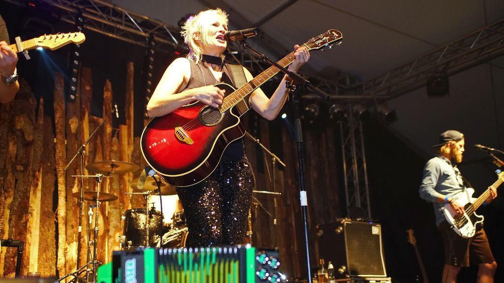 Meissnitzer Band beim HeuArt Fest in Abtenau
