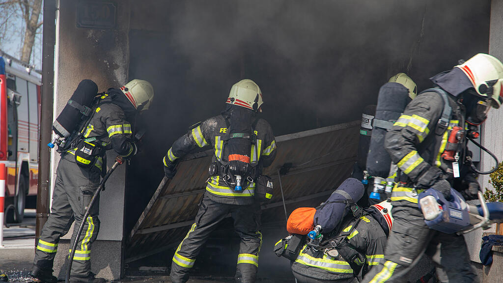 Brand Münchner Bundesstraße