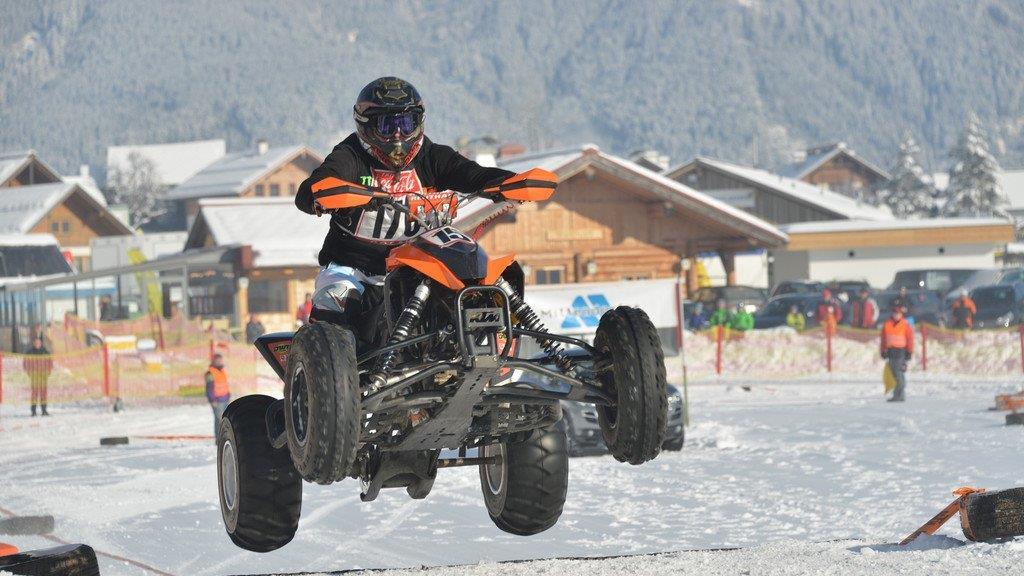 Wintermotocross in Gosau