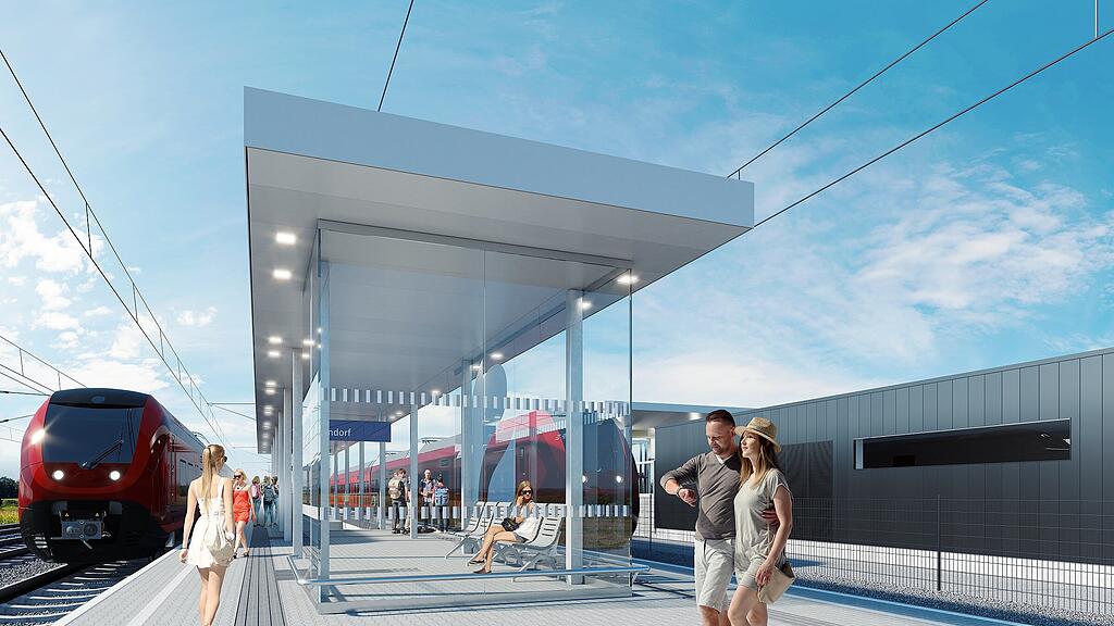 ÖBB-Baustart in Neumarkt