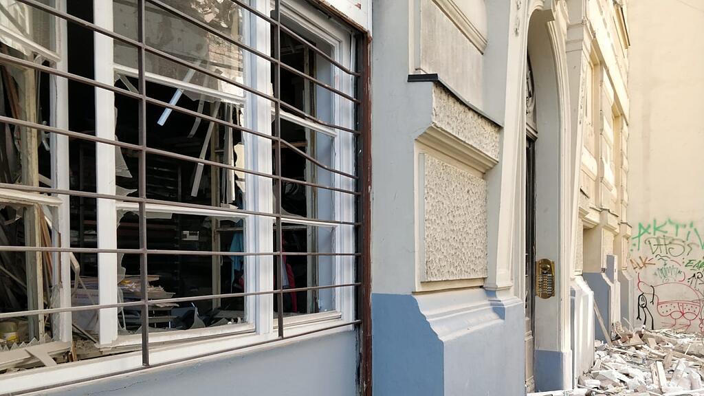 Wien, Einsturz, Wieden, Explosion