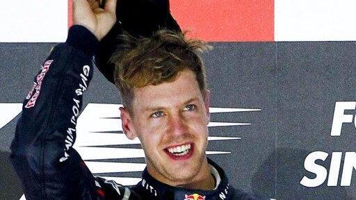 Vettel feierte in Singapur 23. Grand-Prix-Sieg