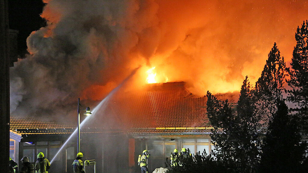Brand Schule Berchtesgaden