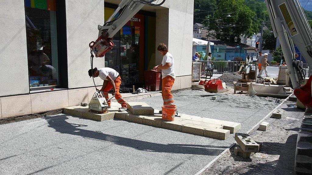 Baustelle in der Griesgasse