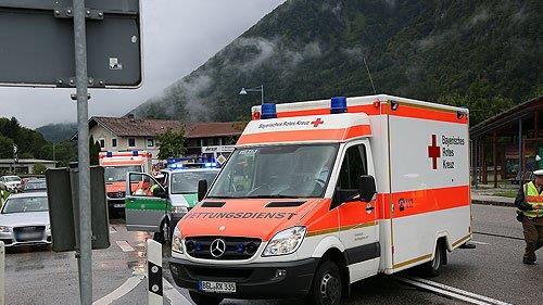 Verkehrsunfall auf B20