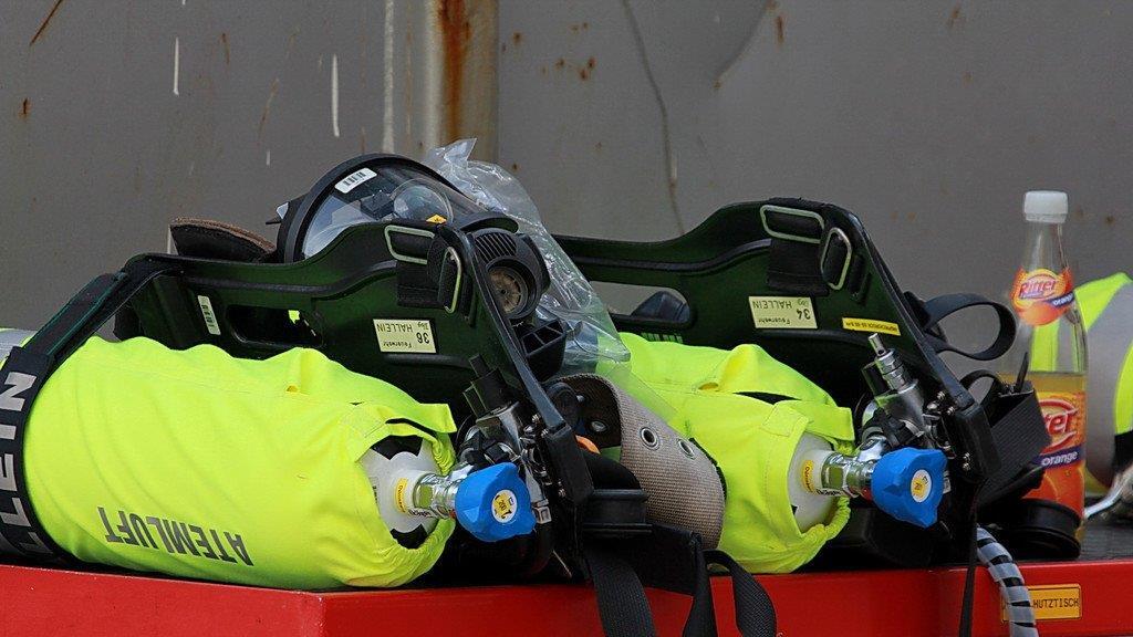 Leube: Feuerwehr im Großeinsatz