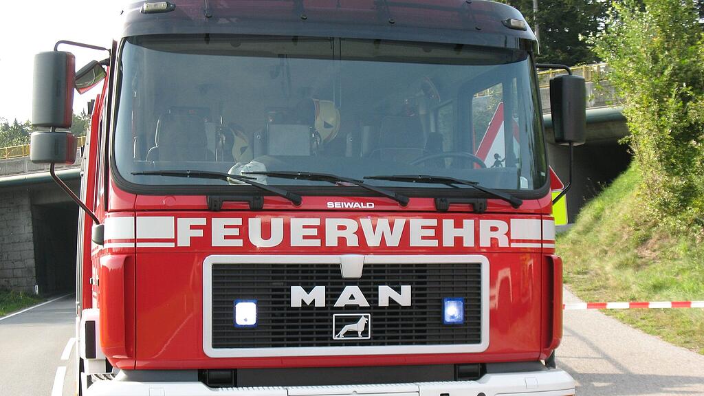 Die Feuerwehr musste den Brand gar nicht mehr bekämpfen.