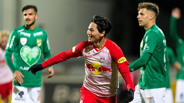 Salzburg gewann bei Zweitligist Austria Lustenau 1:0 (0:0)