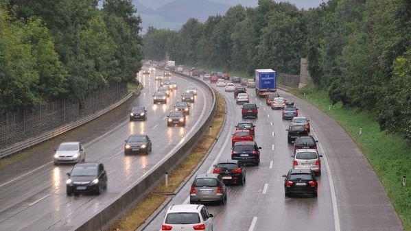 Staubilder auf der A10