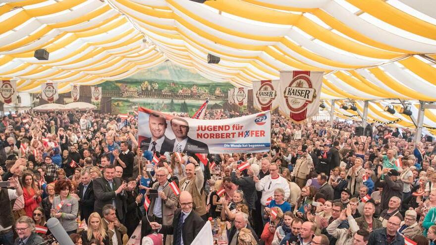 FPÖ feiert 1. Mai in Linz
