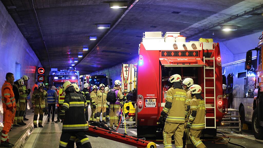 Übung Katschbergtunnel