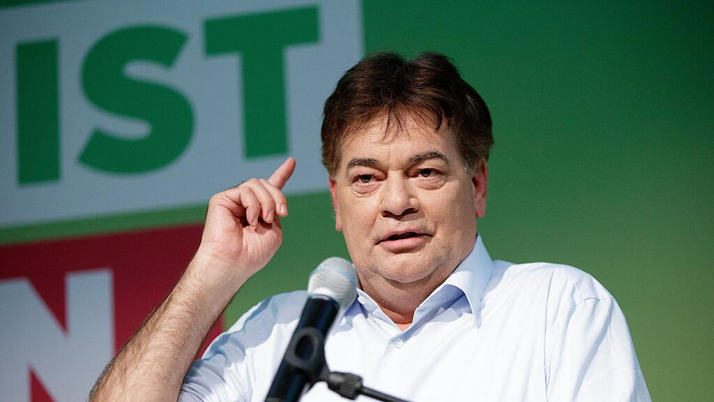 Werner Kogler übernimmt die Parteispitze der Grünen.