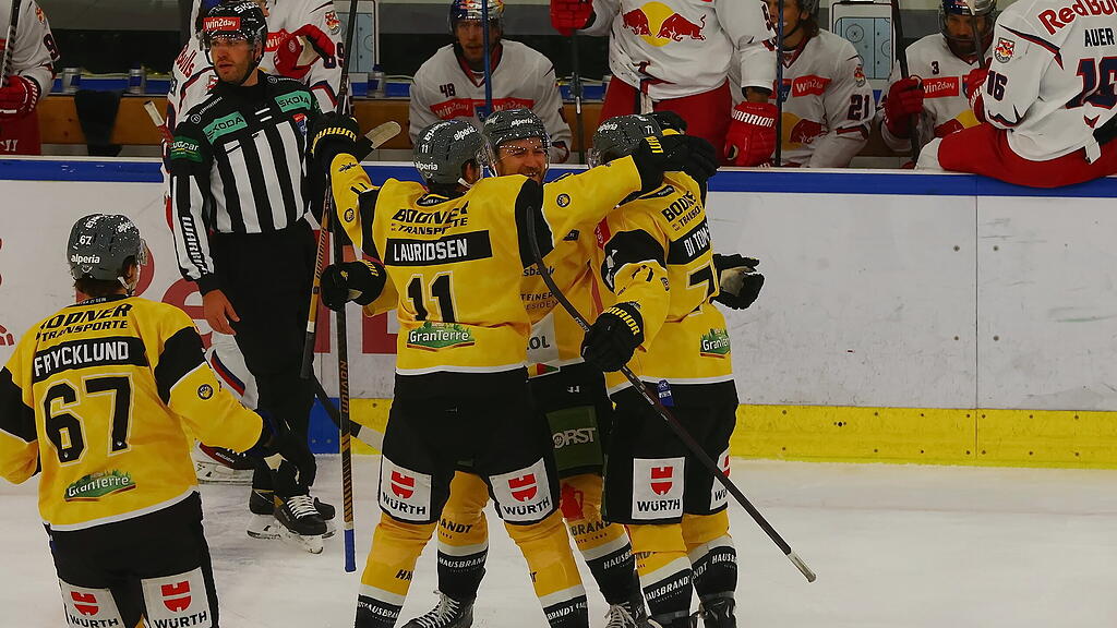 ICE Hockey League: Red Bull Salzburg gegen Pustertal