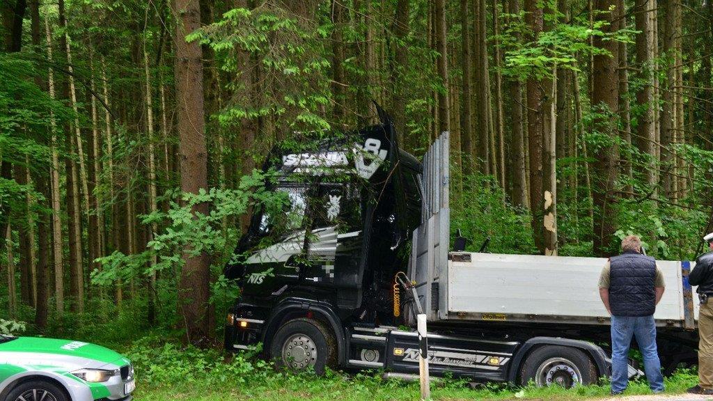 B20: Lkw kracht in Bäume II