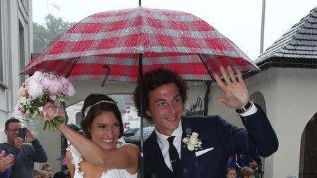Julian Baumgartlinger heiratet seine Laura Maria in Mattsee
