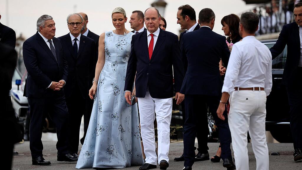 Albert und Charlene von Monaco