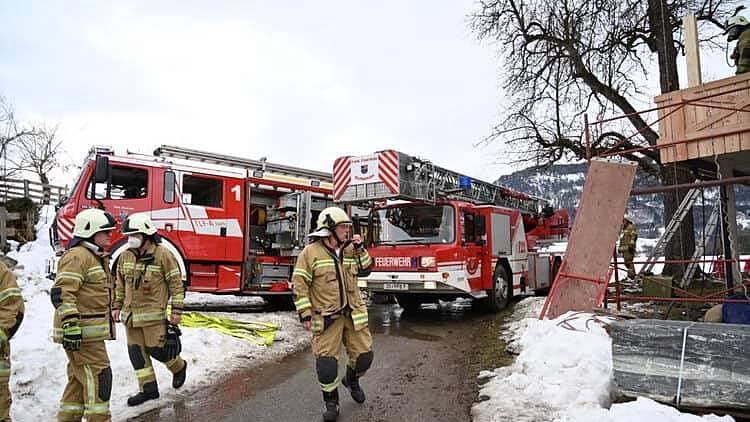 Wohnhausbrand in Bischofshofen