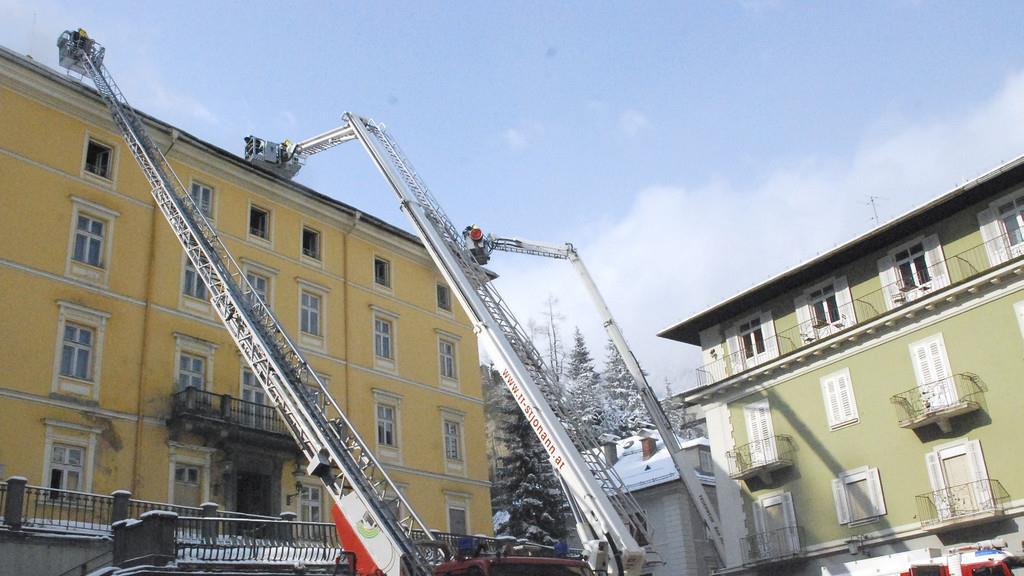 Großbrand in Bad Gastein