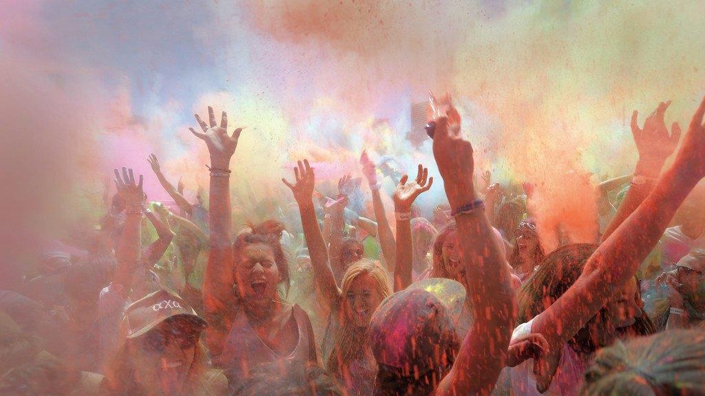 Mehr Bilder vom Farben-Fest
