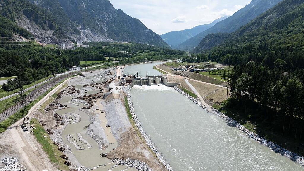 Kraftwerk Stegenwald in Werfen hat größte Fischwanderhilfe an der Salzach