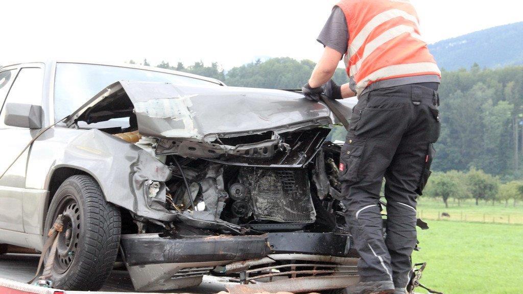 Crash in Teisendorf