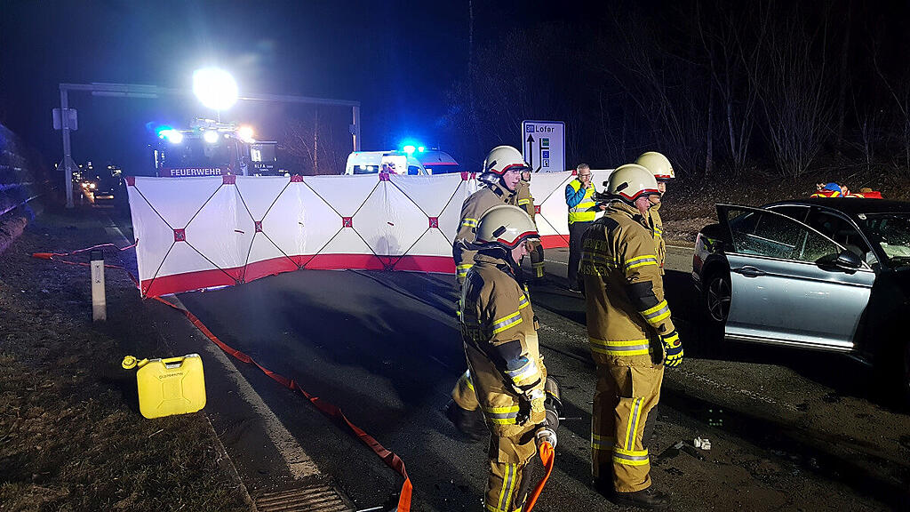Frontal-Crash in Maishofen