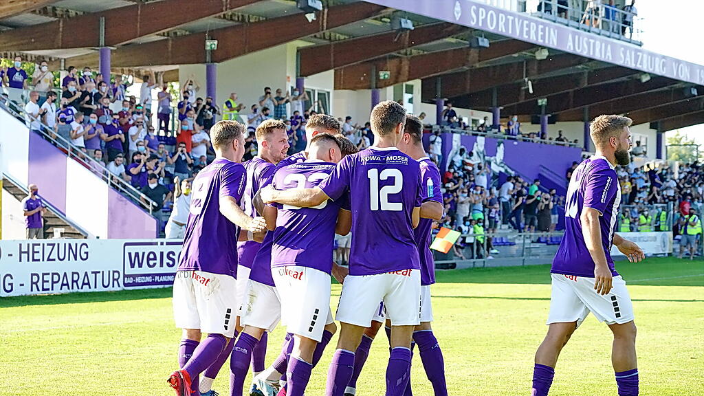SV Austria Salzburg, SV Grödig, Regionalliga