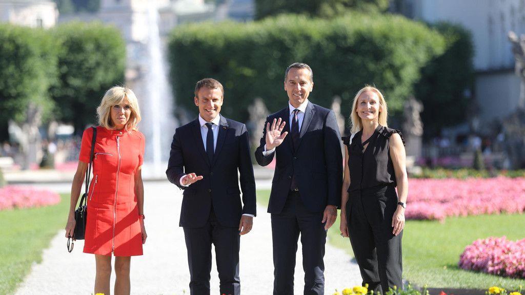 Macron in Salzburg