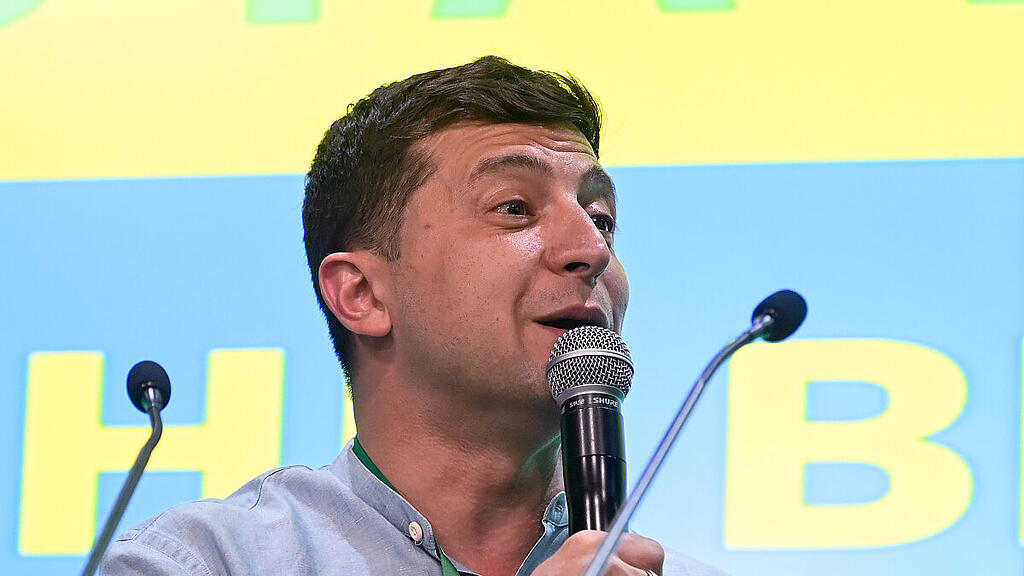 Selenskyjs Partei kam auf eine solide Mehrheit