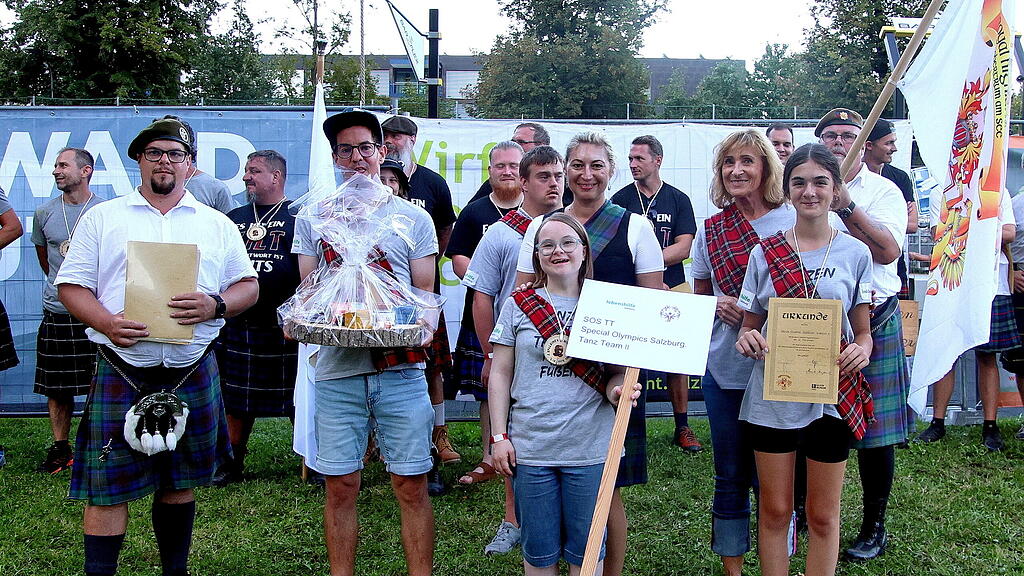 Highlandgames aus Hallein