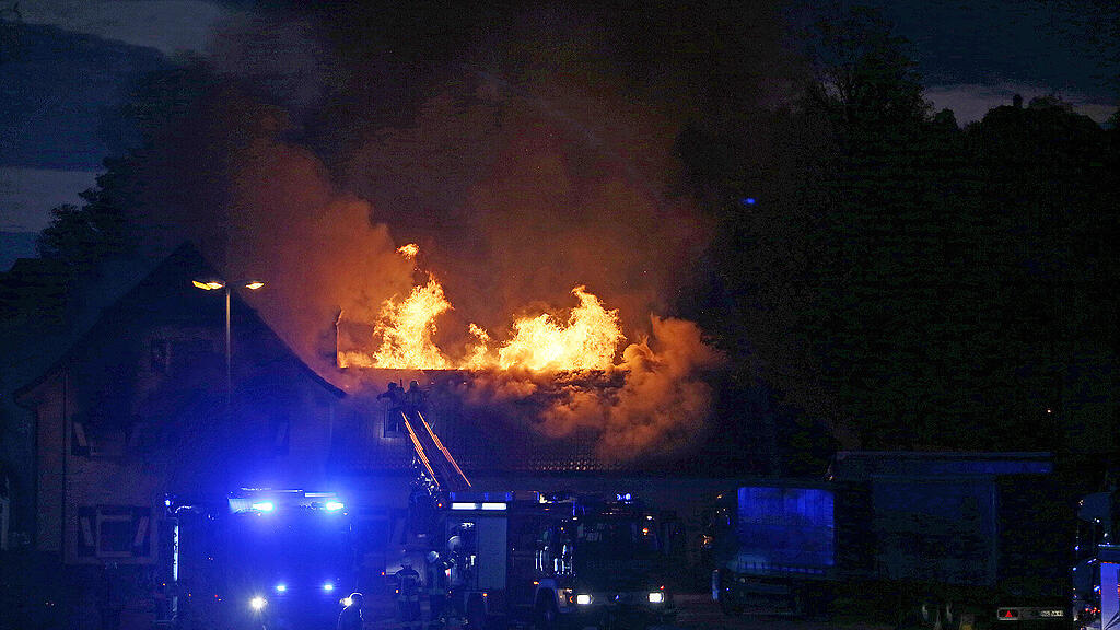 Gaststätte, Brand, Bad Reichenhall