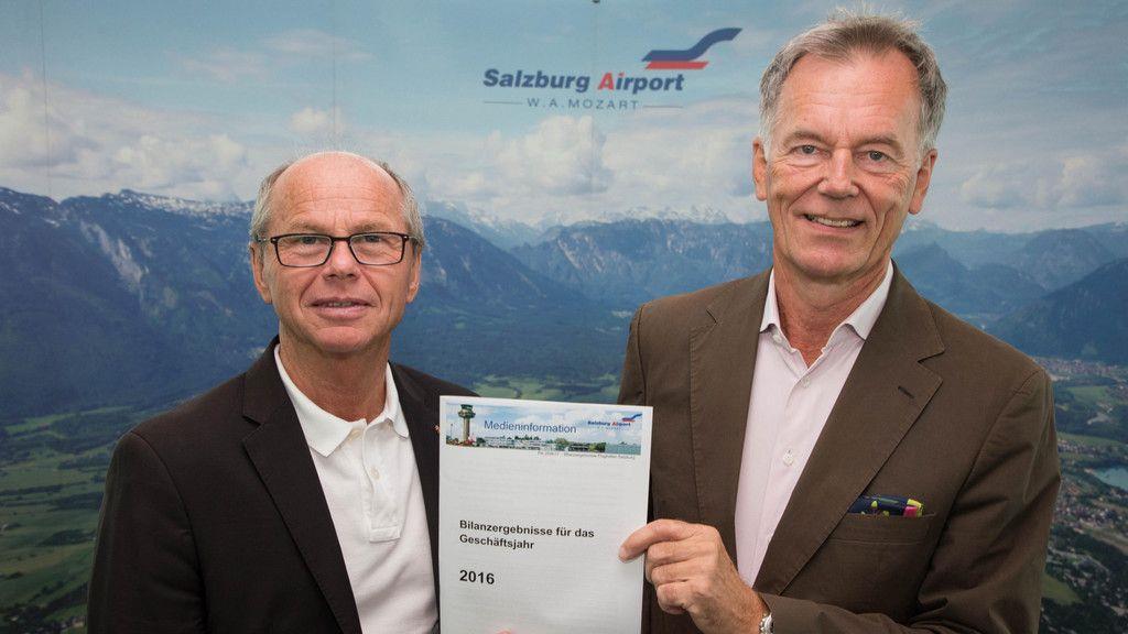 Bilanz 2016: Pressekonferenz des Airport Salzburg
