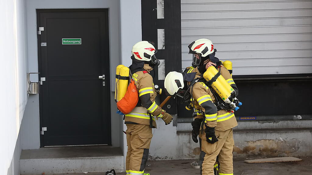 Feuerwehr-Übung in Elsbethen