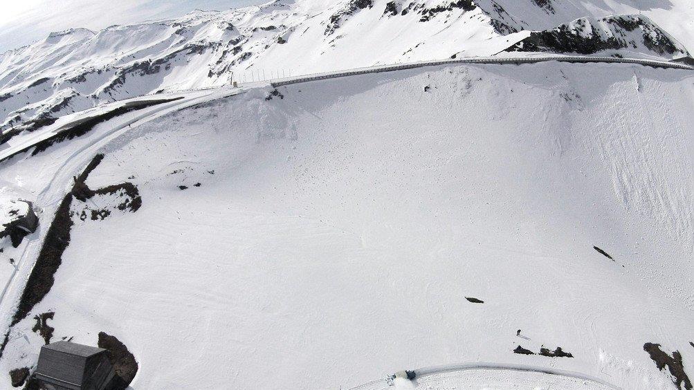 Schneeräumung am Großglockner