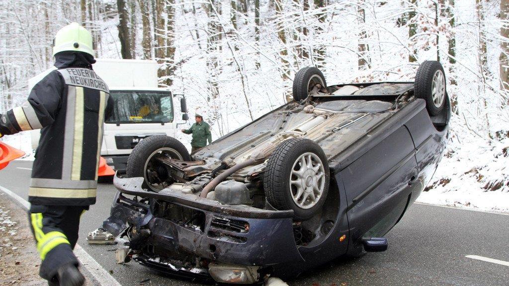 Pkw-Überschlag in Neukirchen