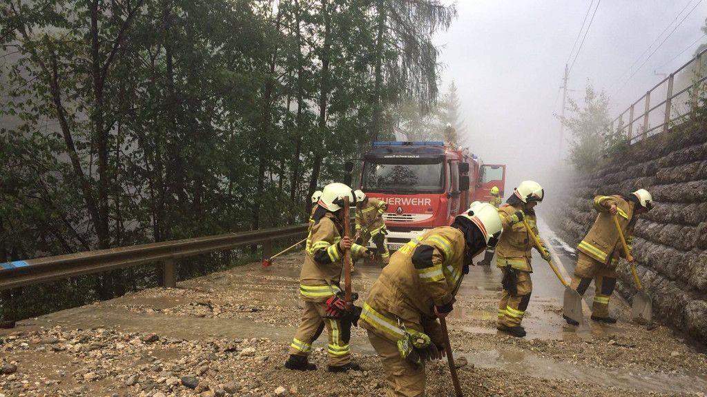 Unwettereinsatz in Schwarzach