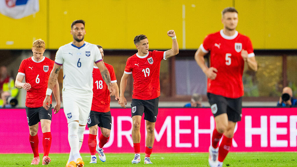 EM-Test: Österreich vs. Serbien