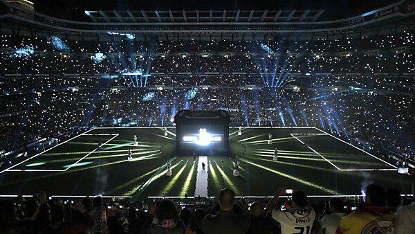 Pompöse Feier im ausverkauften Santiago Bernabeu