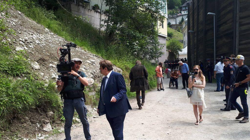 "Die Toten von Salzburg" in Bad Gastein: Dreh