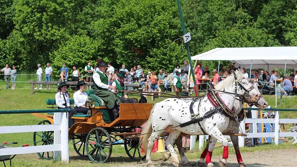 Pfingst-Reiterfest bei Schloss Moosham in Unternberg