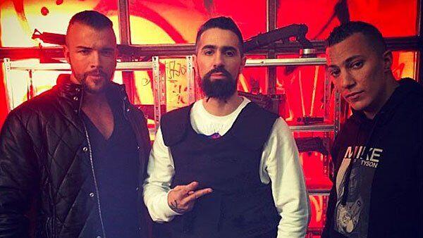 Kollegah, Bushido und Farid Bang überraschen mit ihrem gemeinsamen Auftritt im Video.