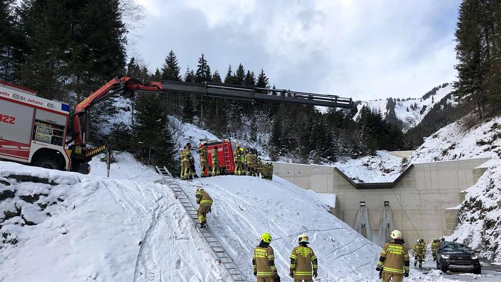 Fahrzeugabsturz Großarl