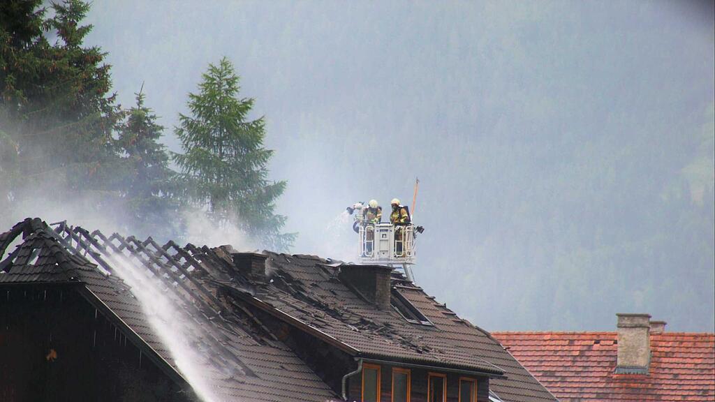 Brand Bauernhaus, St. Michael
