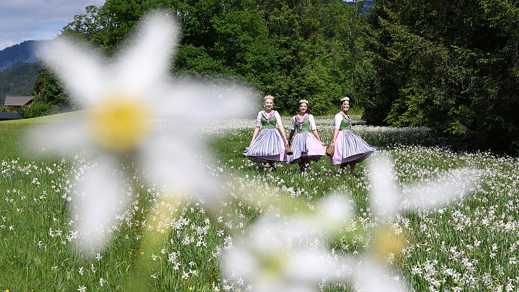 Auftakt zum Narzissenfest in Altaussee