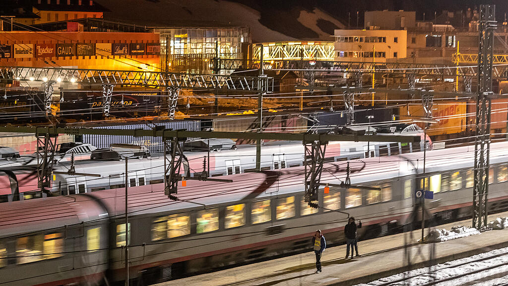 Bahnverkehr am Brenner gestoppt