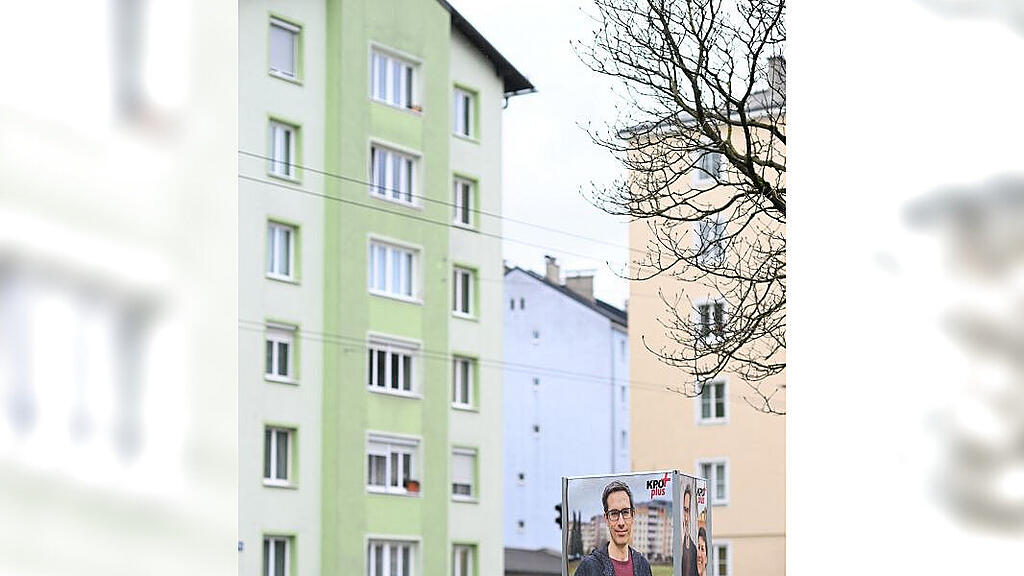 Gemeindewahl: Wahlplakate in Salzburg-Stadt