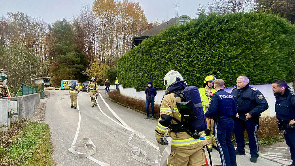 Gas-Austritt in Oberndorf