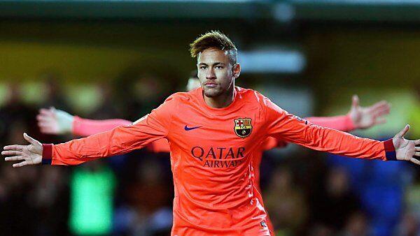 Neymar traf zum 1:0 für Barcelona