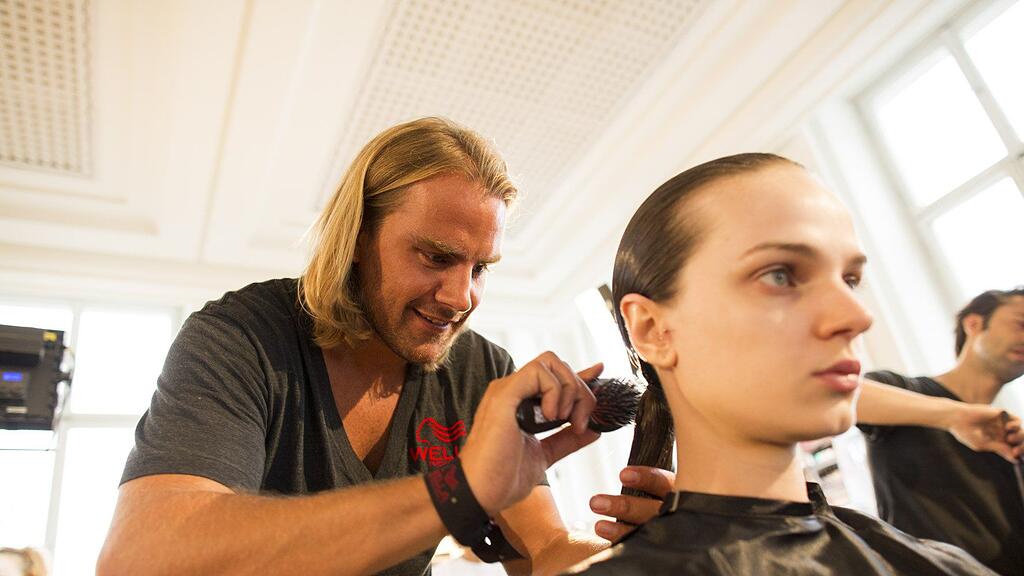 Sturmayr bei der Berliner Fashion Week.