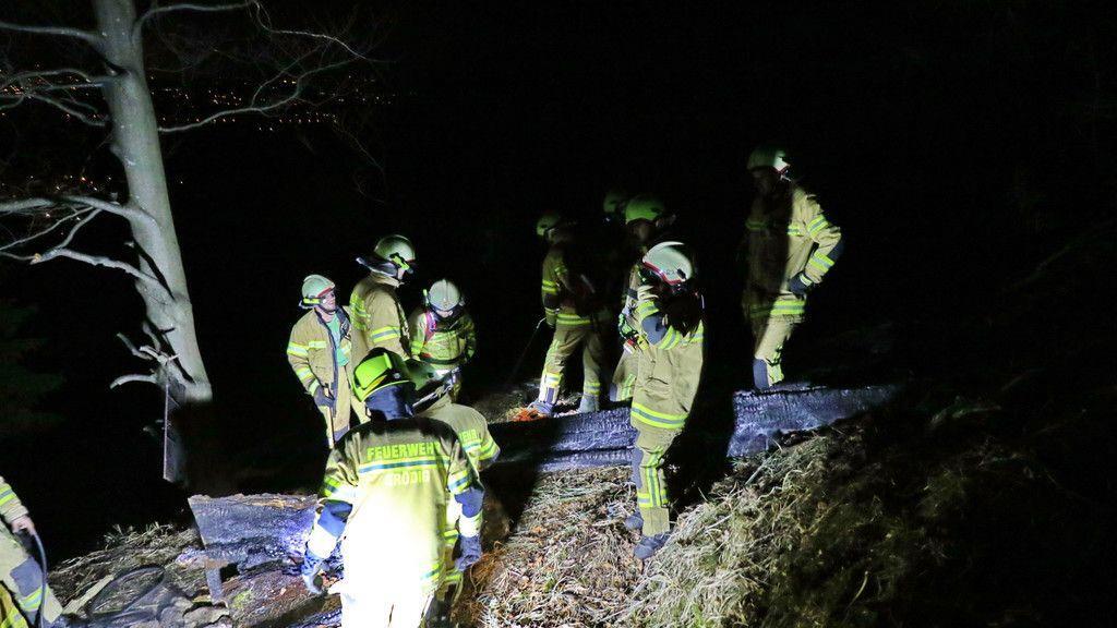 Brand am Untersberg